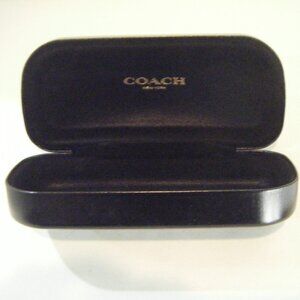 Coach New York Black Sunglasses Hardshell Case